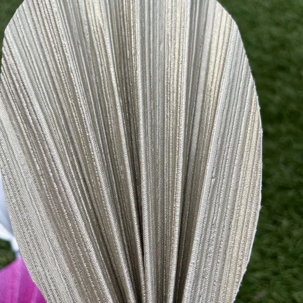 6 x Ready Made Perfect Palms Cake Spear Fan FREE p&p Hot Pink, Silver & Gold - Set 3