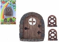 Fairy Garden Door and Trellis windows