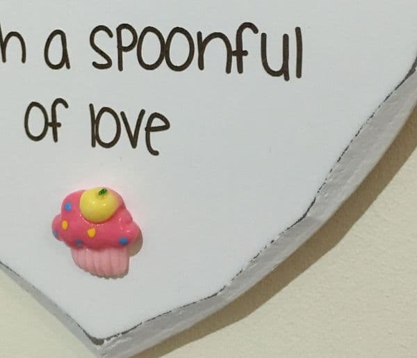 Nan's Kitchen Hanging Heart