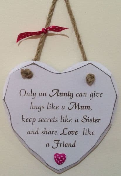 Only an Aunty Hanging Heart