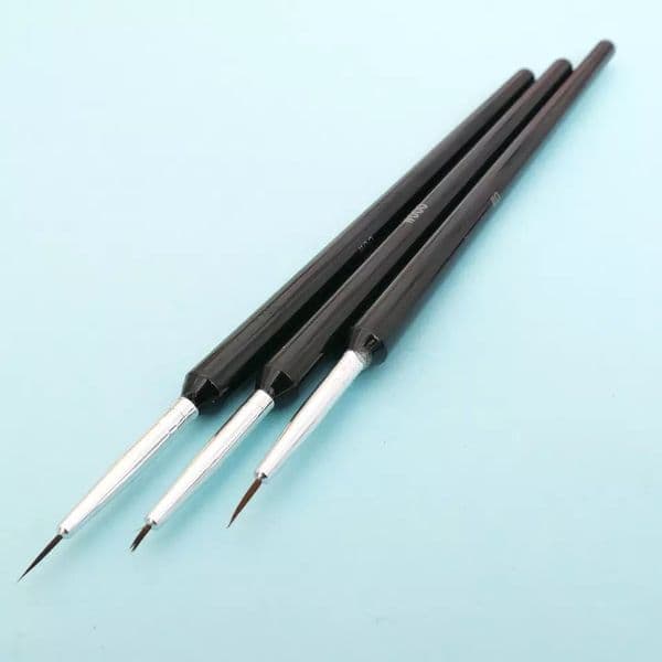 Paintbrushes Fine 3 Pack