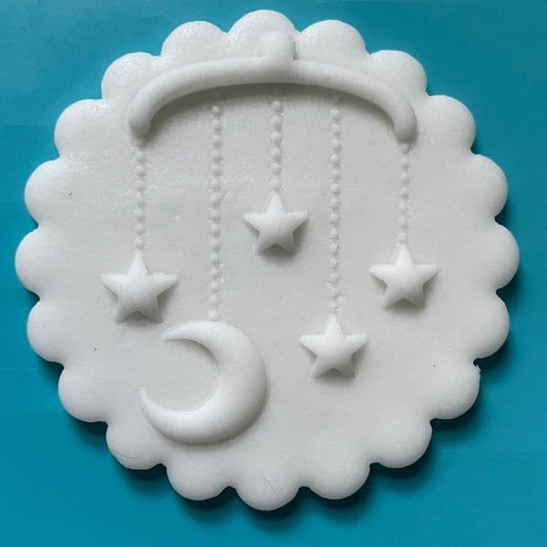 SALE Baby Mobile Cut circle stamp