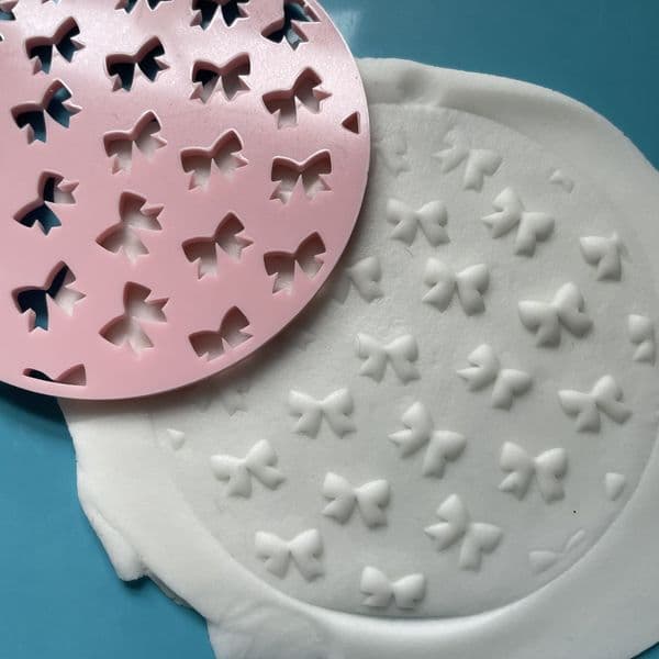 SALE Bows Pattern Cut Stamp