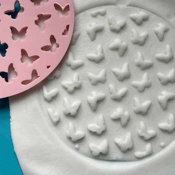 SALE Butterflies Pattern Cut Stamp