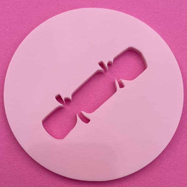 SALE Christmas Cracker Cut circle stamp
