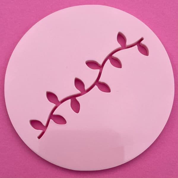 SALE Christmas Lights Cut circle stamp