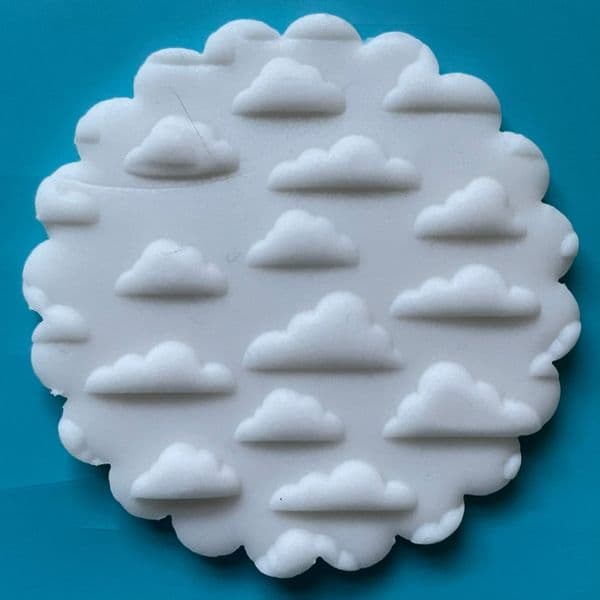 SALE Clouds Pattern Cut Stamp