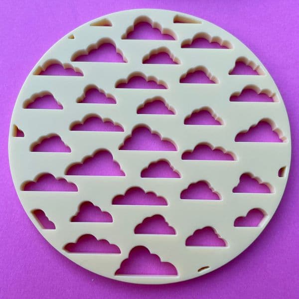 SALE Clouds Pattern Cut Stamp