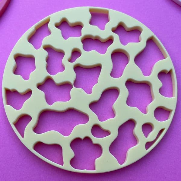 SALE Cow Pattern Cut Stamp