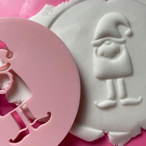 SALE Gonk Standing Cut circle stamp