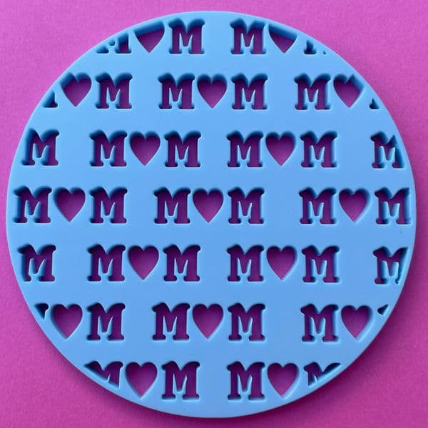 SALE MheartM MUM Pattern Cut Stamp