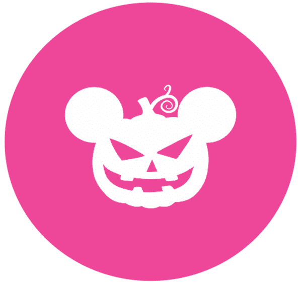 SALE Mouse with Ears and Pumpkin Face Engraved circle stamp