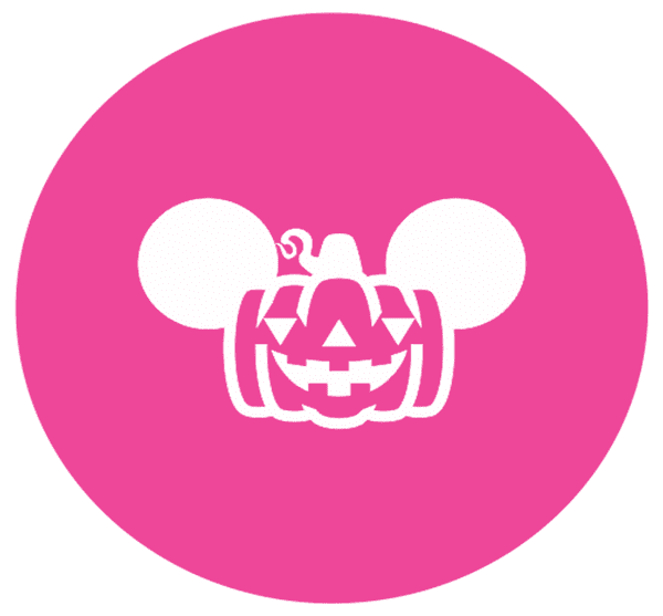 SALE Pumpkin Face with Mouse Ears Engraved circle stamp