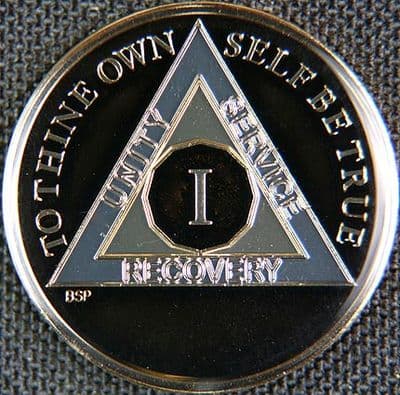 1 Year Classic Black Tri Plate