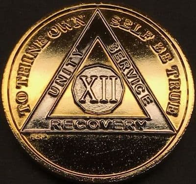 12 Year Bi Plate Gold Silver