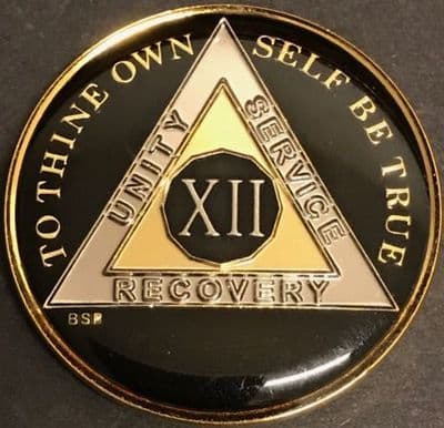 12 Year Classic Black Tri Plate