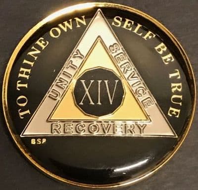 14 Year Classic Black Tri Plate