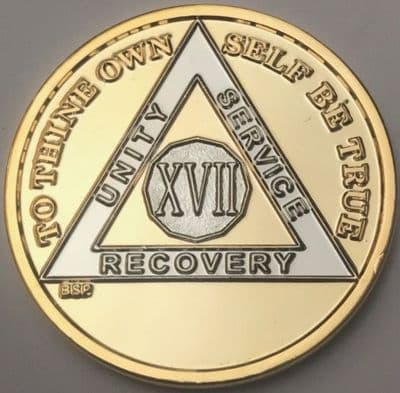 17 Year Bi Plate Gold Silver
