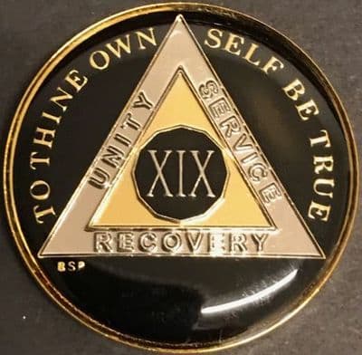 19 Year Classic Black Tri Plate