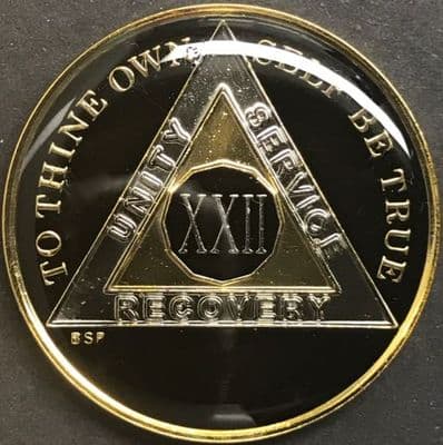 22 Year Classic Black Tri Plate