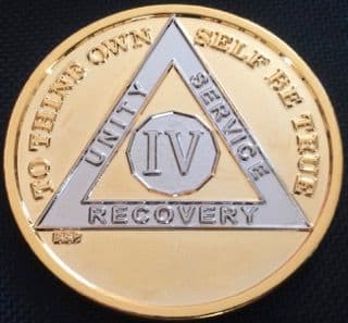4 Year Bi Plate Gold Silver