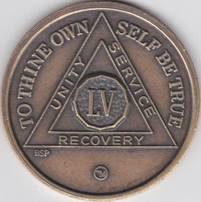 55 Year Bronze Medallion