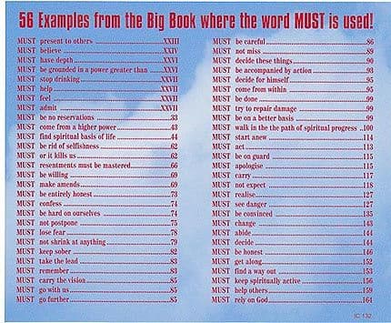 56 Examples Where the Word Must is Used  x 6