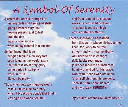 A Symbol of Serenity x 6