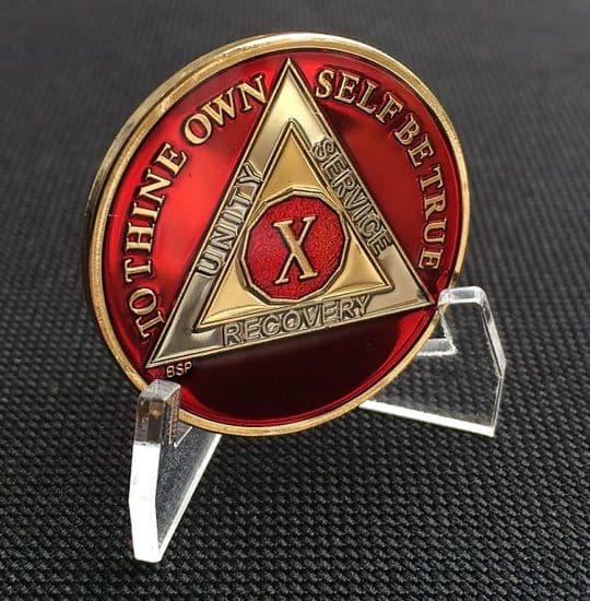 Sobriety Medallions AA Coins AA Chips