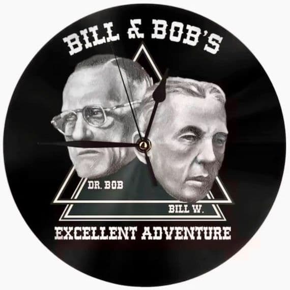 Bill Bob’s Excellent Adventure Meeting Wall Clock