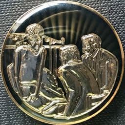 Bill & Bob The Man On The Bed Black Triplate