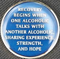 Bill & Bob The Man on the Bed Blue Triplate