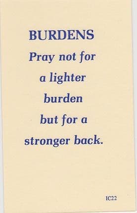 Burdens x 10