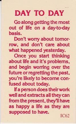 Day to Day x 10