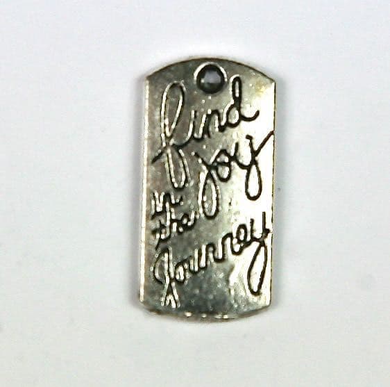 Find Joy in the Journey Pendant Charm