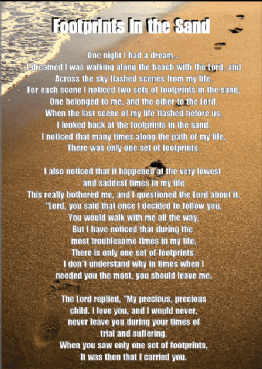 Footprints in the Sand