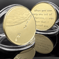Footprints in the Sand Medallion