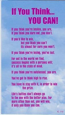 If You Think You Can