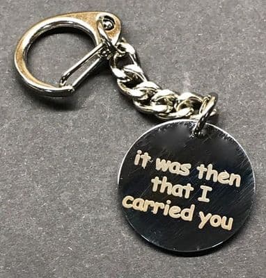 It was Then that I Carried You