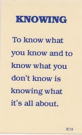 Knowing x 10