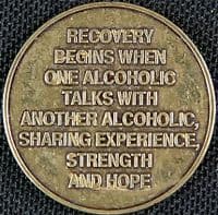 Bill & Bob The Man on the Bed Bronze Chip