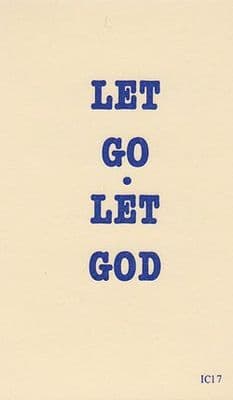 Let Go Let God x 10