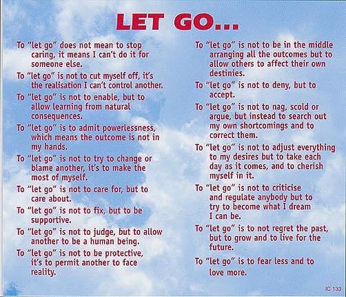 Let Go x 6