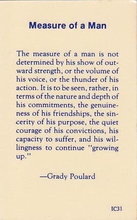 Measure of a Man x 10