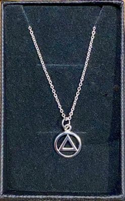 Necklace Stirling Silver Small 16”chain