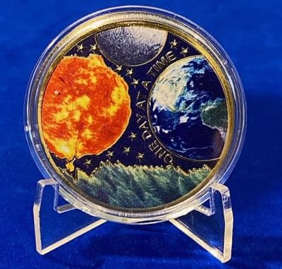 One Day at a Time Display Medallion