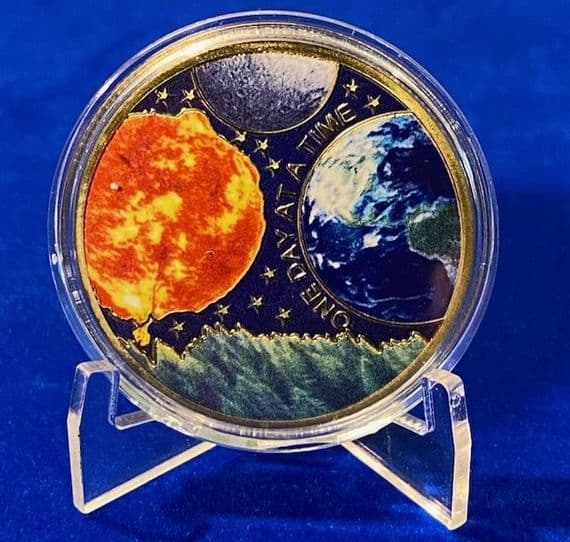 One Day at a Time Display Medallion