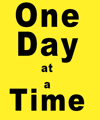 One Day at a Time Magnet