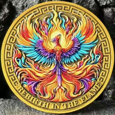 Phoenix Bird Rebirth