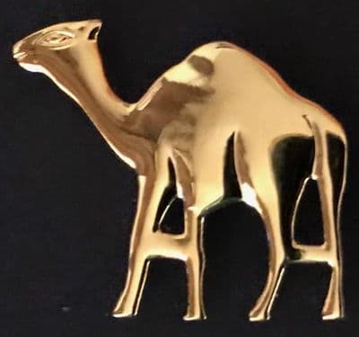 Secret AA Camel Pin Gold   (Look at Legs)